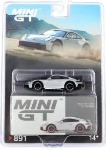 Mini GT Porsche 911 Dakar Ice Gray Metallic 891 BL ürün görseli