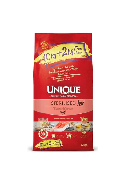 Somonlu 12 Kg Kısırlaştırılmış Yetişkin Kedi Maması - 1