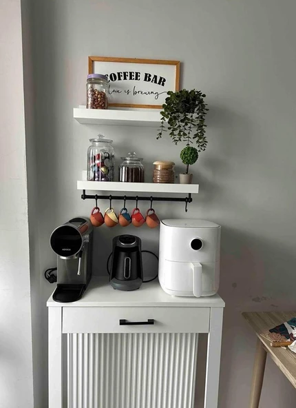 Kahve Köşesi Kalorifer Boşluğu 70cm-92cm-30cm