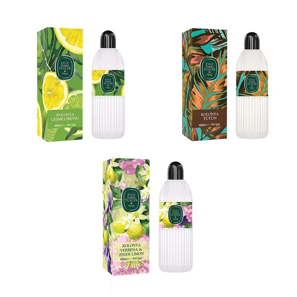 Eyüp Sabri Tuncer Kolonya Verbena & Zinde Limon, Çeşme Limonu ve Tütün ürün görseli