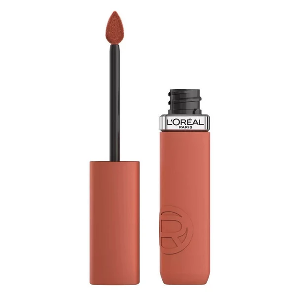 Loreal Paris Inifaillible Matte Resistance Likit Mat Ruj 115 Snooze Your Alarm - 1
