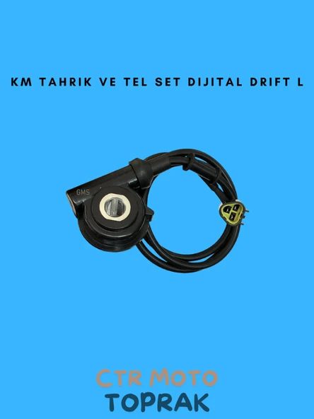 Drift L Dijital KM Tahrik Sensörü ve Tel Seti – Hız Gösterge Bağlantı Kablosu - 1