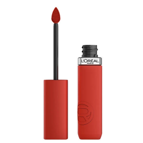 Loreal Paris Inifaillible Matte Resistance Likit Mat Ruj 400 Spill The Tea - 1