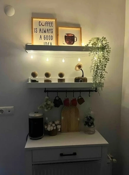 Kahve Köşesi Kalorifer Boşluğu 70cm-92cm-30cm - 2