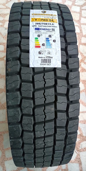 285/70 R19.5 146L 16PR VPRO D1 ÇEKER M+S TECHSHIELD, 2025 TAYLAN ÜRETİM - Resim 2