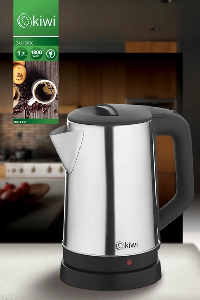 Kiwii Su Isıtıcı Çelik Kettle KK-3330 - 1