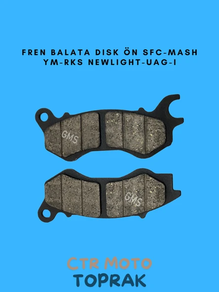 SFC MASH YM RKS NEWLIGHT UAG-I Ön Disk Fren Balata Takımı – Güçlü Frenleme ürün görseli 1