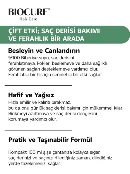 Biocure Saf Biberiye Suyu 100 ml - Resim 2