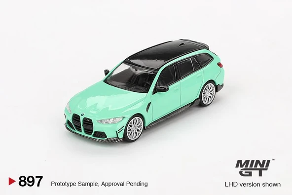 Mini GT BMW M3 M Performance Touring Mint Green 897 - 2