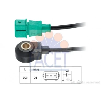 Psa Vuruntu Sensor C8 C5 C5 II C6 C5 III P407 P607 P807 Es9a (3.0hdi 24v) P306 P406 Xantıa Xsara Xu10j4r - Facet 9.3004 ürün görseli