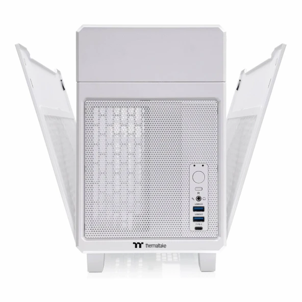 Thermaltake TR100 USB 3.2 mITX Mini Tower Beyaz Kasa - Resim 8