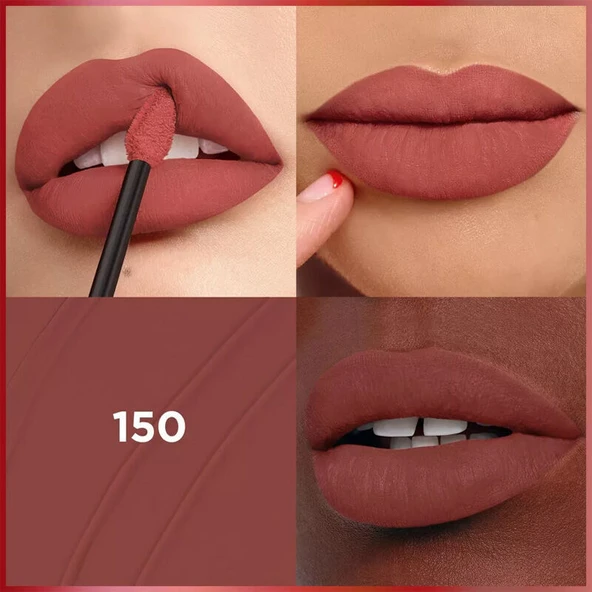 Loreal Paris Inifaillible Matte Resistance Likit Mat Ruj 150 Lazy Sunday - 3