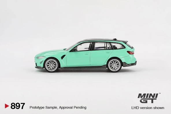 Mini GT BMW M3 M Performance Touring Mint Green 897 - 4