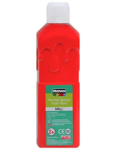 Nova Color Parmak Boyası 500 Gr Kırmızı