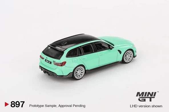 Mini GT BMW M3 M Performance Touring Mint Green 897 - 3