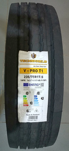 235/75 R17.5 143J 18PR VPRO T1 DÜZ M+S TECHSHIELD, 2025 TAYLAND ÜRETİM - Resim 3