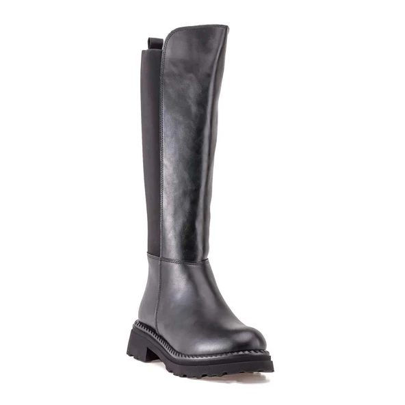 Stato Kadın Rugan Çizme Bot Siyah - Resim 2