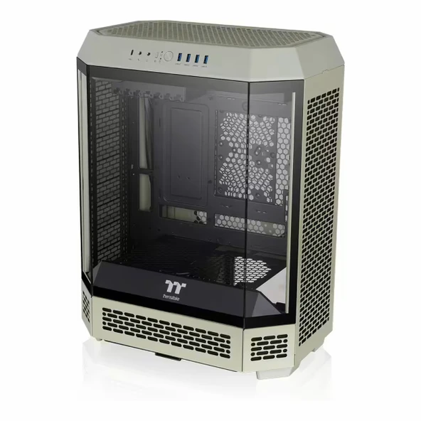 Thermaltake The Tower 600 USB 3.2 ATX Mid Tower Yeşil Kasa - Resim 3