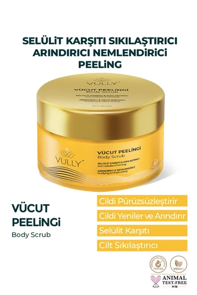 Selülit Karşıtı - Sıkılaştırıcı - Arındırıcı - Nemlendirici Mango Vücut Peelingi 250 Ml - 1