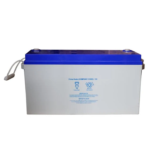 Yokohama YH-27018 12V 150Ah Tam Bakımsız Deep Cycle Jel Akü (481X170x241mm) - Resim 2