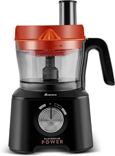 KARACA MASTERMAID POWER MAX 11 IN 1 SET MATTE BLACK-SİLVER - 7