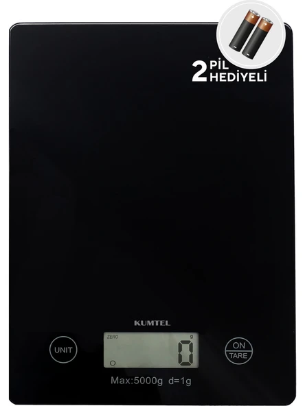 Kumtel HKS-03 Cam Mutfak Tartısı ürün görseli