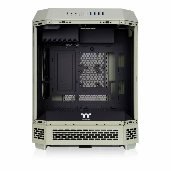 Thermaltake The Tower 600 USB 3.2 ATX Mid Tower Yeşil Kasa - Resim 7