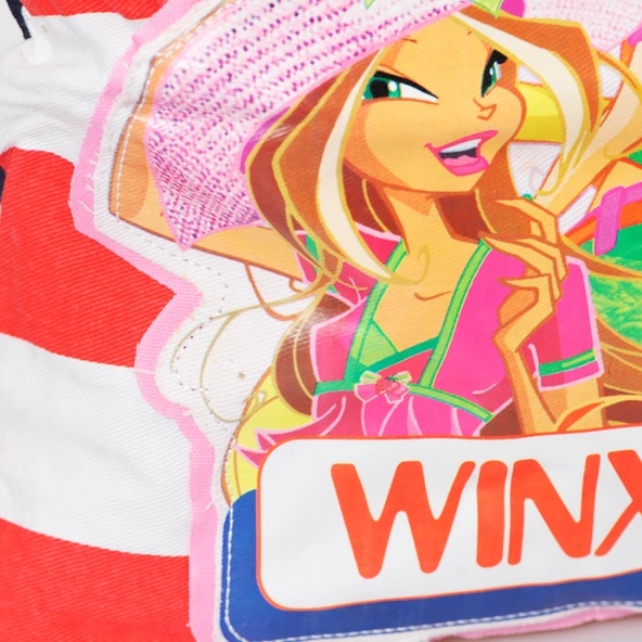 Winx Club Pembe Plaj Çanta - Resim 6