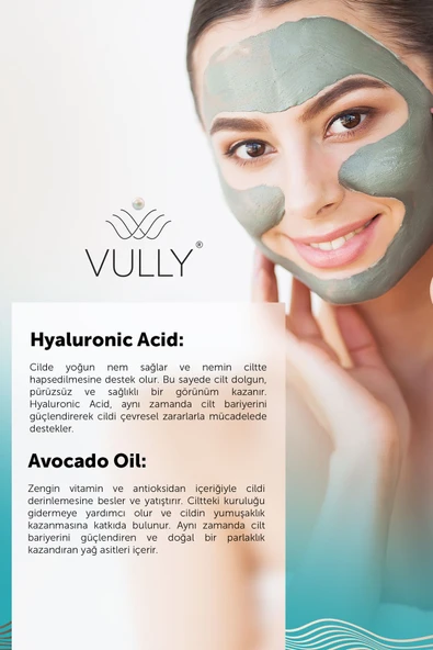 Arındırıcı Besleyici Aydınlatıcı Yüz Için Kil Maskesi 150 Ml (hyaluronıc Acıd - Avacado Oıl) - 2