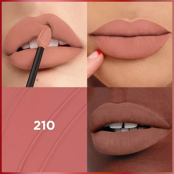 Loreal Paris Inifaillible Matte Resistance Likit Mat Ruj 210 Tropical Vacay - 3