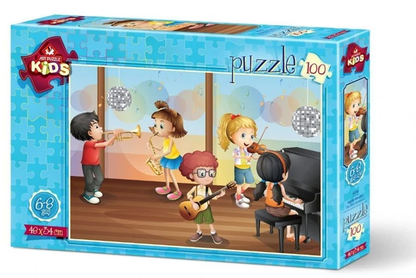 Art Kids 100 Parça Küçük Orkestra Çocuk Puzzle (6-8 Yaş) - Resim 2