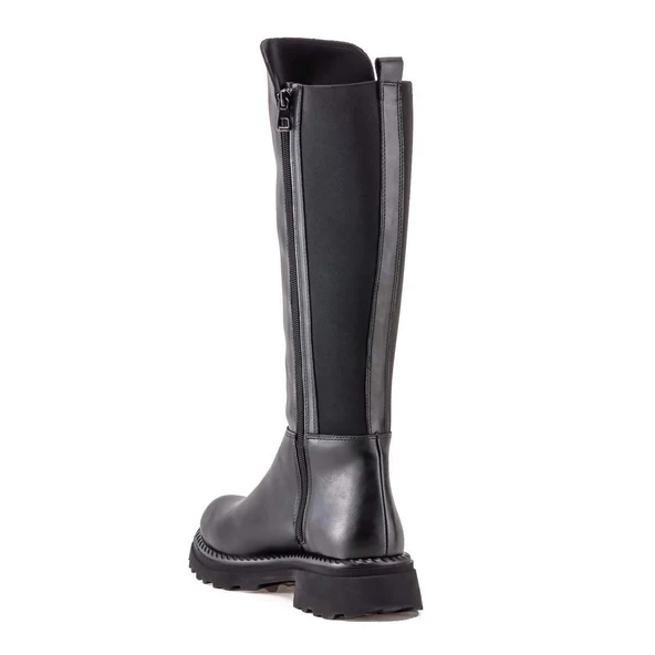 Stato Kadın Rugan Çizme Bot Siyah - Resim 4