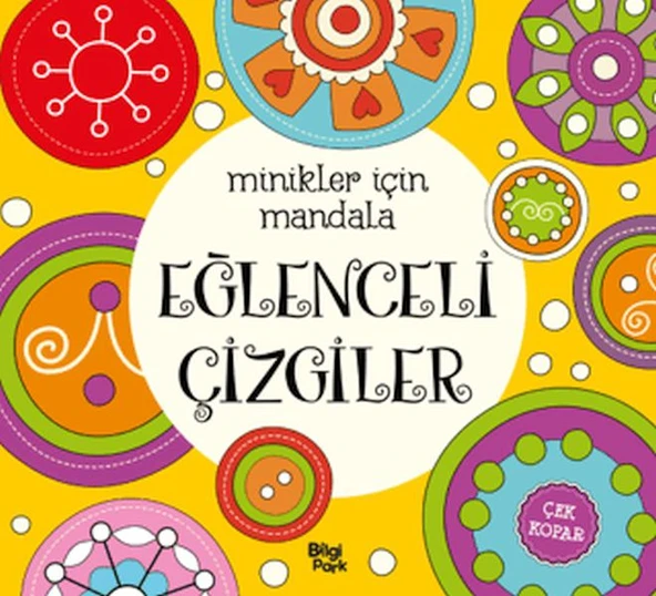 Minikler İçin Mandala - Eğlenceli Çizgiler ürün görseli 1