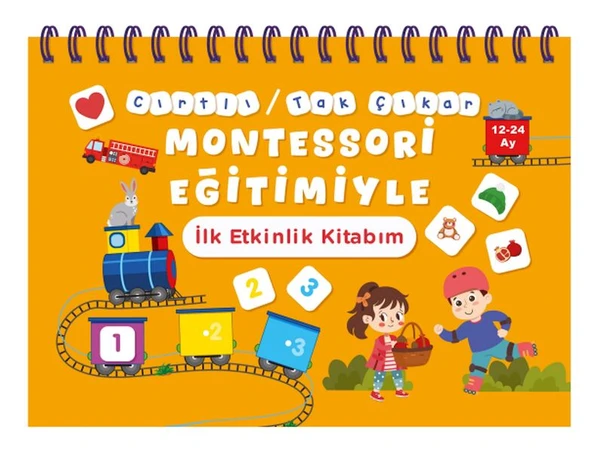 Cırtlı / Tak Çıkar Montessori Eğitimiyle İlk Etkinlik Kitabım ürün görseli 1