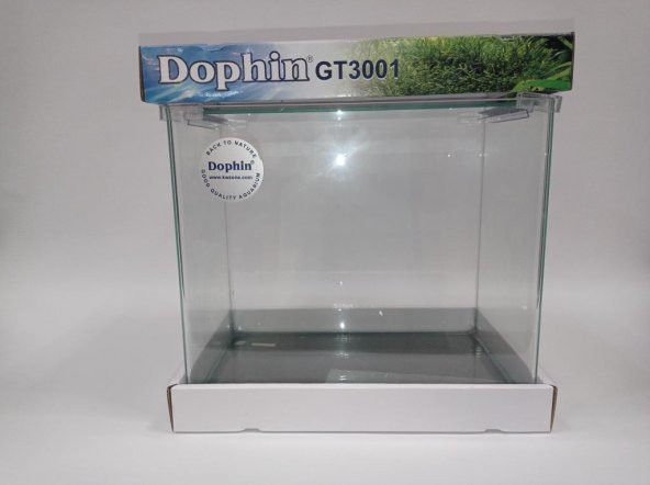 Dophin İthal Oval Kenarlı Akvaryum 30 X 19 X 26 cm