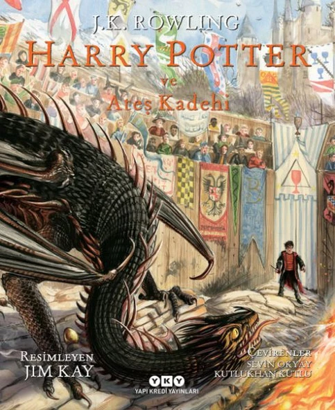 Harry Potter ve Ateş Kadehi 4 (Resimli Özel Baskı) - 1