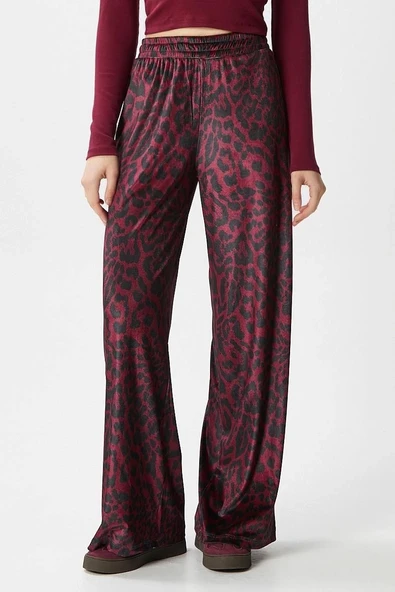 Leopar desen pantolon - 1