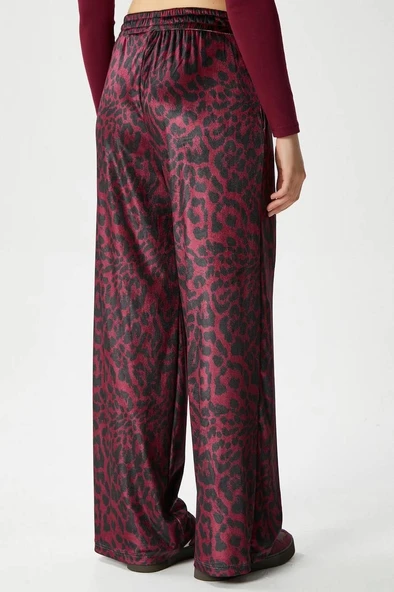 Leopar desen pantolon - 2