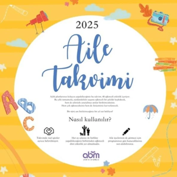 Aile Takvimi 2025 ürün görseli 1