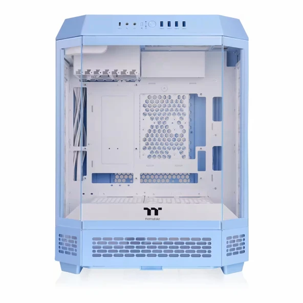 Thermaltake The Tower 600 USB 3.2 ATX Mid Tower Mavi Kasa - Resim 2