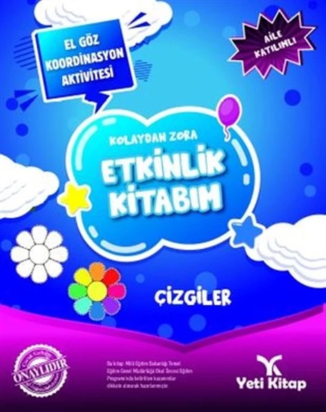 Kolaydan Zora Etkinlik Kitabım - Çizgiler ürün görseli 1