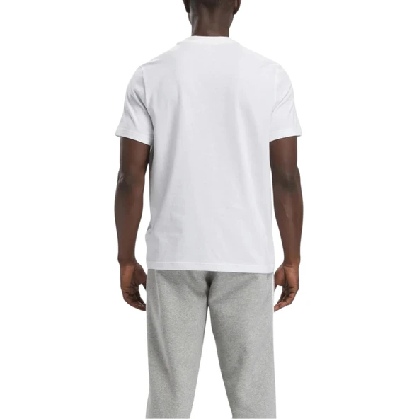 3F,Reebok Identıty Stacked L,Beyaz Erkek Tişört 101528058 - 4