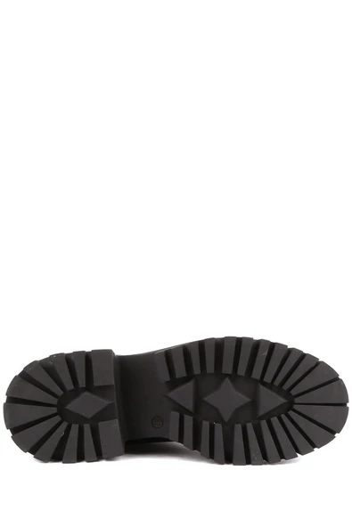 Stato - Siyah Renk Fermuarlı Kadın Postal Bot - Resim 6