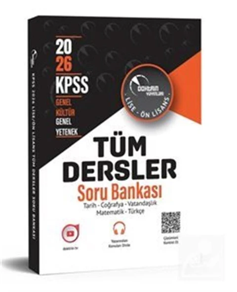 Doktrin Yayınları 2026 Kpss Lise Önlisans Genel Kültür Yetenek Tüm Dersler Tek Kitap Soru Bankası ürün görseli 1