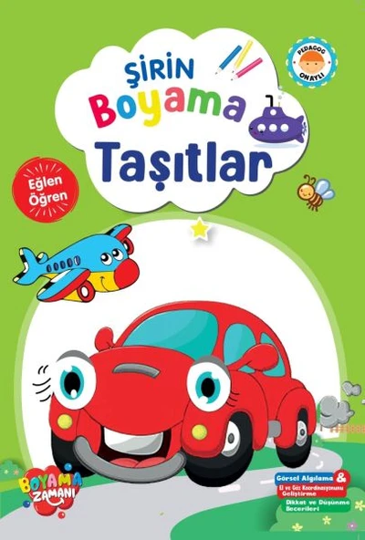 Şirin Boyama – Taşıtlar ürün görseli 1