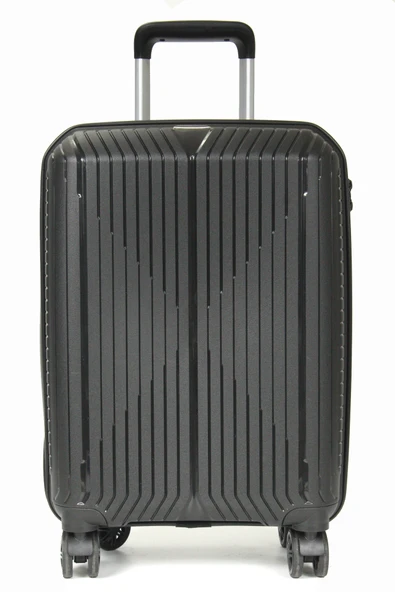 GRND 10728 PP CARMILLA- Büyük + Orta + Kabin Boy Valiz / Bavul Seti - Siyah - 4