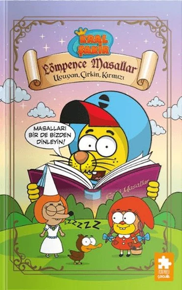 Kral Şakir Lömpence Masallar-1 Uyuyan, Çirkin, Kırmızı ürün görseli 1
