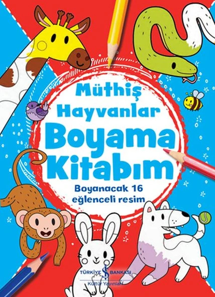Müthiş Hayvanlar Boyama Kitabım ürün görseli 1