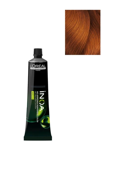 Loreal Professionnel Inoa 6.40 Koyu Kumral Çok Yoğun Bakır 60 gr Saç Boyası