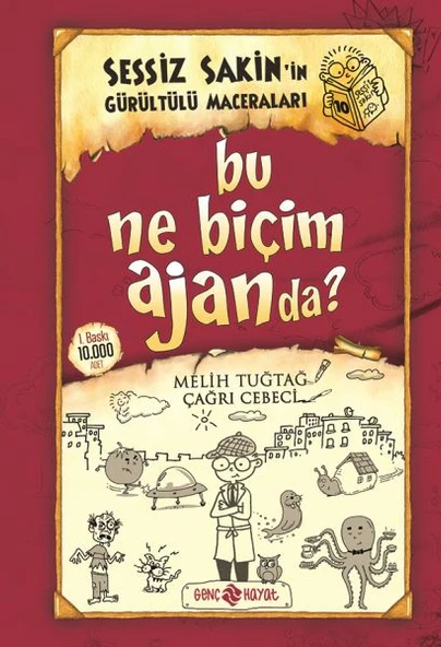 Sessiz Sakin'in Gürültülü Maceraları 10 - Bu Ne Biçim Ajanda? (Ciltli) ürün görseli 1